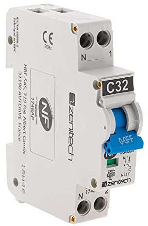 Disjoncteur PH/N - 32A NF - Zenitech