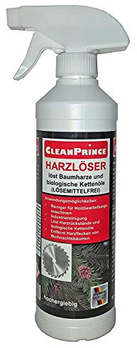 Cleanprince Harzlöser Harzentferner Baumharz Entferner Löser Entharzer 0,5 Liter