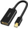 UGREEN Mini DisplayPort auf HDMI Adapter Thunderbolt auf hdmi Buchse mit vergoldete Kontakte für Mac Book, Macbook air, i Mac, Mac mini, Microsoft Surface Pro, Thinkpad und Dell usw (schwarz)