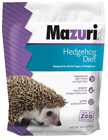 Mazuri | Nutritionally Complete Hedgehog Food | 8 Ounce (8 oz) Bag