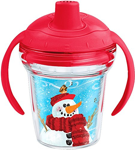 Tervis 1238147 My 1st Christmas 6 oz My First Sippy Cup, Red
