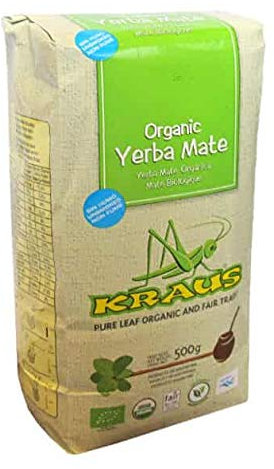 La yerba mate Kraus Orgánica hoja pura (7x500gr)