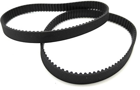 Turmberg3D GT2 geschlossener Zahnriemen - 6mm breit - Länge 132mm - je 2 Stück - Zugstrang aus Glasfaser (132mm)