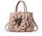 Nicole & Doris Handtaschen Damen Klein Elegante Damen Schultertaschen PU Leder Designer Umhängetasche Blumenhandtasche