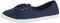 Elara Damen Ballerinas Sneaker Schnürer Chunkyrayan BD1413 Navy-38