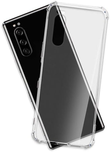 mtb more energy® Custodia Soft Armor per Sony Xperia 5 (6.1'') - Angoli rinforzati - 1.5mm TPU Case Cover