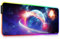 DORRISO RGB Tappetino per Mouse Gaming 12 Effetti Luce 900x400mm XXL Grande LED Mouse Pad Superficie Liscio Base Gomma Antiscivolo Tappetino per Computer PC e Laptop Tappetino per Mouse Pianeta C