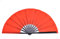 Germerse Ventilateur Pliant en Soie, éventail Chinois, Amateurs d'arts Martiaux Tai Chi pour la Danse Tai Chi Formation décoration de la Maison(Visage Rouge Club Noir)