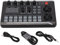 Mélangeur Audio 2 Canaux, Interface de Contrôleur de Son DJ avec Carte Son USB pour Enregistrement sur PC, Alimentation 5 V, Effets Sonores Multiples pour Professionnels et Débutants