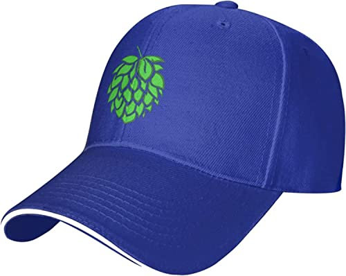XVBCDFG Bier Hopfen verstellbare Sandwich Bill Hut Baseball Cap Trucker Cap