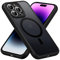 RALEAVO for iPhone 13 Pro Max Case Compatible with MagSafe, Military Grade Drop Protection Shockproof Case Frosted Translucent Matte Slim Phone Case Cover for iPhone 13 Pro Max-Black (Magnetic)