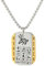 BlackAmazement 316L Edelstahl Halskette Anhänger Massiv Ägypten Mythologie Anubis Horus Hieroglyphen silber schwarz gold Damen Herren (Modell Anubis)