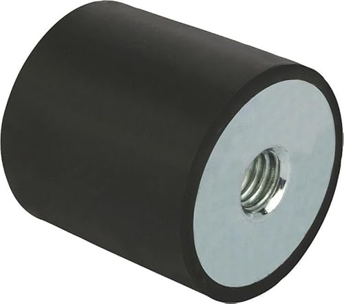 Kipp Gummipuffer TYP C 75 x 40mm IG/IG M12 x 37mm