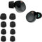 kwmobile 8x Replacement Ear Tips Compatible with Sony WF-1000XM5 / WF-1000XM4 - Set of Silicone Eartips for Earbuds Headphones