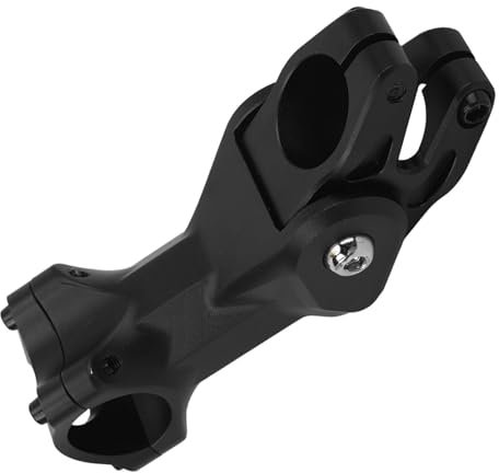 Naroote Fahrradlenkervorbau, Hochfester Gefederter Fahrradvorbau für Rennräder (Black)