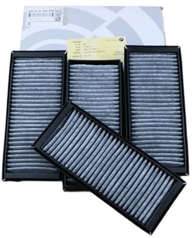 EVERETTE Filtro del condizionatore d'aria for abitacolo auto 64319159606 adatto for B-MW E90 E91 E92 E93 318d 320 325 330 335i M3 filtro dell'aria for abitacolo a carbone attivo