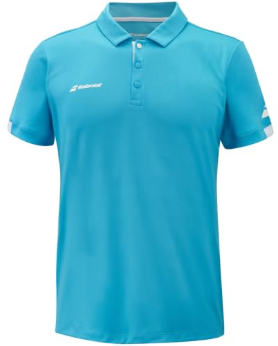 Babolat, Kurzarm-Polo Modell Play für Herren, Klassischer Kragen, Weiches und Bequemes Material, Ideal für Einzelspieler und Vereinsmannschaften.