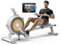 JOROTO Rudergerät für Zuhause, 16 Stufiger Widerstand, Magnetisches Rudergerät mit APP-Steuerung, LCD Display mit Handyhalter, Ideal für Home Gym Fitnessgeräte für Zuhause