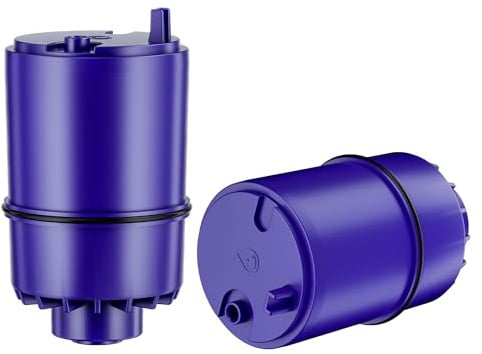 WaterJingYi Faucet Water Filter Replacement for All PUR®, PUR®Plus Faucet Filtration Systems Compatible with NSF Certified Water Filter for Pur® RF-9999® and RF-3375, 2 Pack