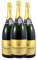 François Montand Blanc de Blancs Chardonnay Brut Champagne Magnum-Flasche 1,5 L Weißer Sekt (Karton mit 3 Magnum-Flasche von 1,5 L)
