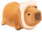 AQCQDQ Capybara Kuscheltier Toast Plüsch Toast Capybara Plush Süßes Capybara Plüschtier mit Tragbarem Toast Geschenk for Kinder (24cm,Toast)