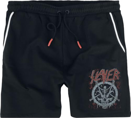 Slayer Circle Männer Short schwarz
