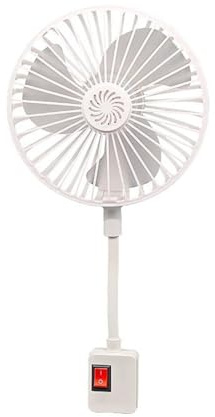 Plug-in Fan with Aromatherapy Diffuser - 30% Stronger Airflow for Kitchen/Bathroom, 360° Rotatable, Heat-Resistant Socket Design, Compact Cooling & Fragrance Fan for Small Spaces, No Installation