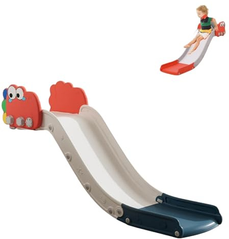 Générique Toboggan Pliable intérieur et extérieur, adapté aux toboggans sur canapés, escaliers, Lits et Tables, adapté aux Enfants de 1 à 2 à 3 Ans, Facile à Assembler et à Ranger.