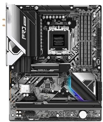 Motherboard Fit For ASRock X670E PRO RS Scheda Madre X670 Supporto 7900 7800X3D 7700 7600X 7500F CPU DDR5 7200MHz M.2 PCIe 5.0 AM5 ATX