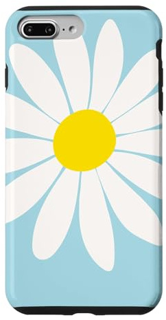 Cute White Yellow Daisy Flower Case for iPhone 7 Plus/8 Plus