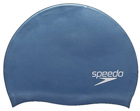 Speedo Unisex – Erwachsene Silikon-Badekappe – Ultramarin, Blauer Himmel, Einheitsgröße