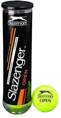 Slazenger Tennisball, offen, 4 Stück