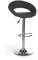 AC Design Furniture 25441 Barhocker 2-er Set Thilde, Kunstleder schwarz, B: 56 x T:50 x H: 100 cm