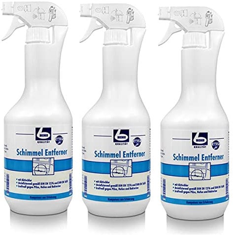 Dr. Becher Schimmel Entferner 1L gegen Schimmelpilze Hefen Bakterie (3er Pack)