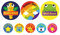 SuperStickers Animals, Stars and Gadgets Stickers (590 x 35mm/10mm Stickers)