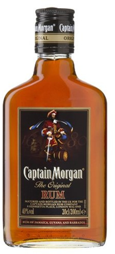 Captain Morgan - Dark Caribbean Rum Rhum Ron - 20cl - 40% ABV