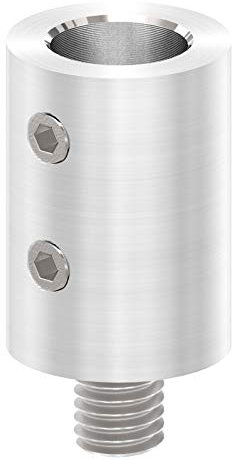 Steckstück für Handlaufhaltering, mit M8 Gewinde