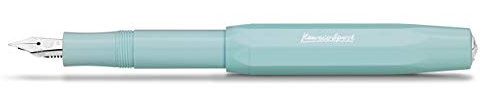 Kaweco SKYLINE SPORT Füllhalter Mint I Premium Füllfederhalter für Tintenpatronen mit hochwertiger Stahlfeder I Füllfederhalter 13 cm I Füller in Türkis I Federbreite: EF (Extra Fein)