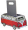 Flaschenträger Sixpack kompatibel mit VW-T1 8er, rot