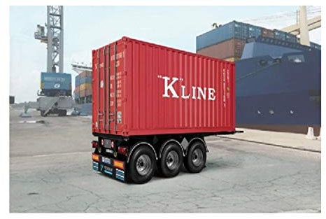 Italeri 3887 1:24 20' Container Trailer, Mittel
