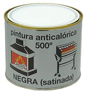 Fm 207047 - Bote Pintura 125Cc.Anticalorica Negro