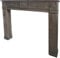 Kaminumrandung 113x137x20cm in braun aus Holz (4410)
