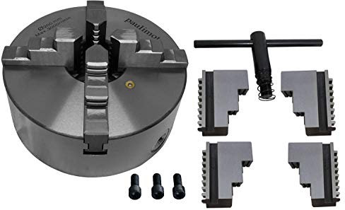 PAULIMOT Vierbackenfutter, 200 mm, zentral verstellbare Backen