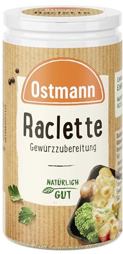 Ostmann Raclette Gewürzzubereitung, 4er Pack (4 x 45 g) (Verpackungsdesign kann abweichen)