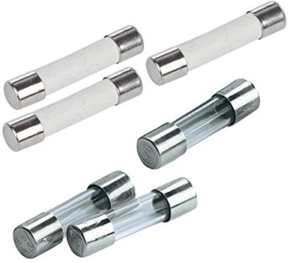 10 Stück ESKA G-Sicherungseinsatz Feinsicherung T 315mA 5x20mm 522.512 Träge (T) Glasrohr