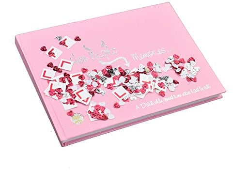 GTR-Prestige Giftware Hen Night Memories with Coin Motif Guest Book and L Plate Table Confetti - XMGB-HENSMILE