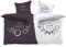 MRS. Always Right, Love, Partnerbettwäsche Set 4-teilig, Wendemotiv Digitaldruckbettwäsche, 2 x Bettbezug 135 x 200cm 2 x Kopfkissenbezug 80 x 80cm, 100% Baumwolle/Renforcé