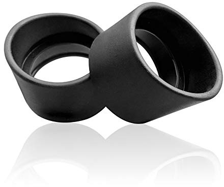 LTKJ 2PCS 34 mm Inner Diameter Eye Guards Microscope Telescope Eyepiece Eye Piece 32-35mm Rubber Eye Cups