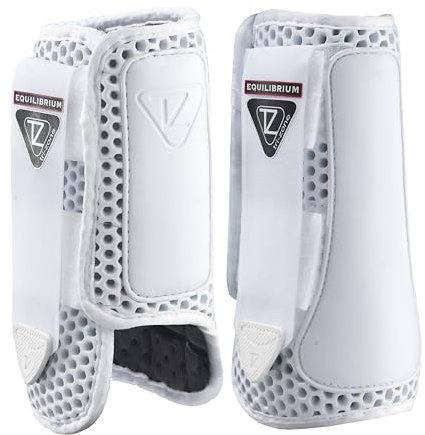 Equilibrium Tri-Zone Impact Sport Front Brushing Boot Medium White