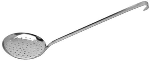 Genware Stainless Steel Skimmer 11cm x 28cm - Case of 100